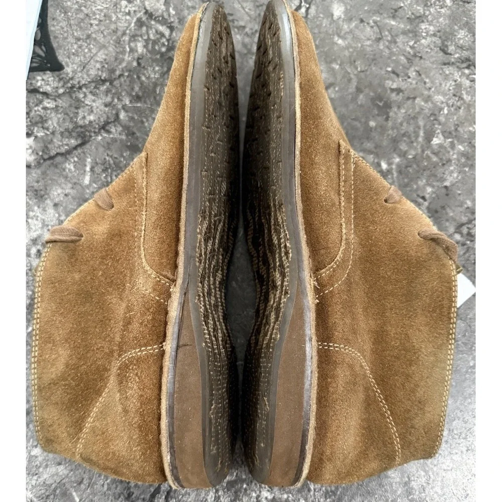 Aston Grey Boots Men Sahara Suede‎ Chukka Casual Ankle Boots Tan Sz 10.5